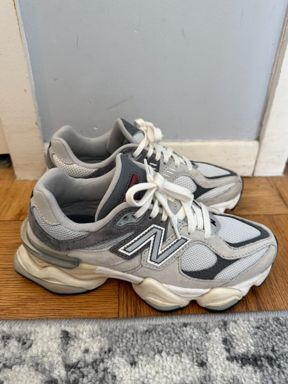 New Balance 9060 Gray Sneakers (Size Women's 5.5)